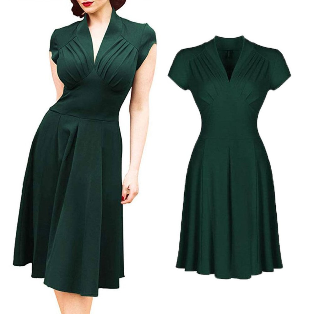 Retro Style Rockabilly Pinup 40s/50s Dress